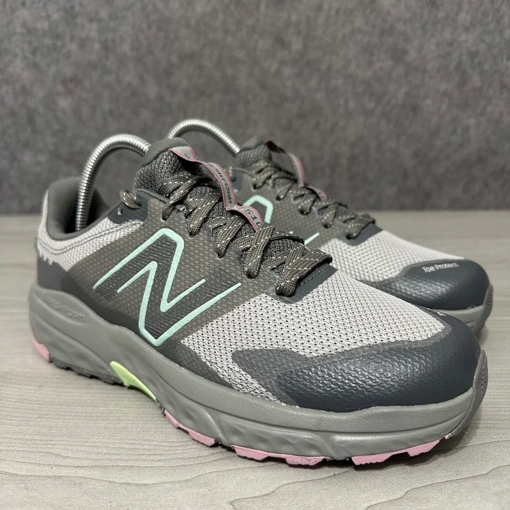 NEW New Balance Fresh Foam 510v6 Trail Running Shoes Womens 8‎ Grey Lilac Cloud